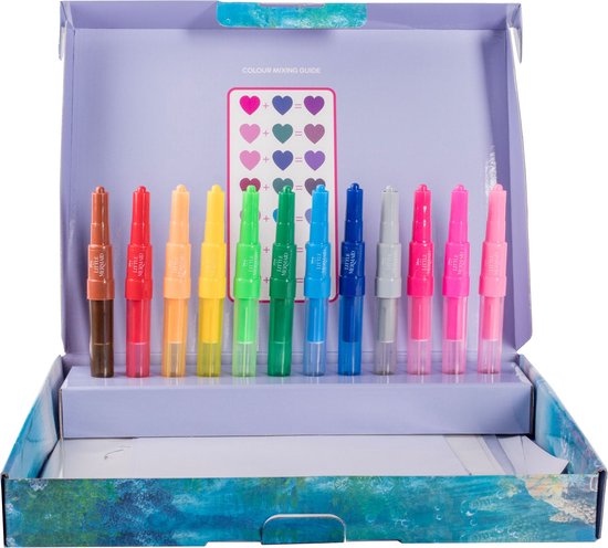La Petite Sirène - Set de stylos vaporisateurs - Stylos de coloriage pour  Enfants -... | bol.com