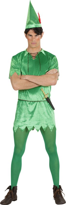 Peter Pan Kostuum | Peter Pan Nooitgedachtland Held Kostuum | | Carnaval kostuum | Verkleedkleding