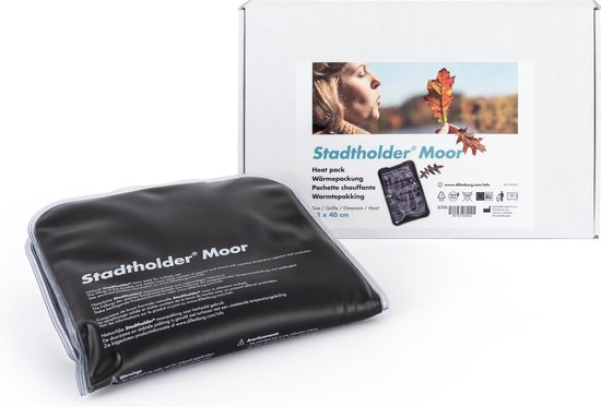 Stadtholder Moor pakking 22 x 40 cm - warmtepakking voor aangename warmte