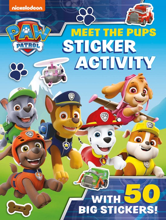 Paw Patrol: Meet the Pups Sticker Activity - cover