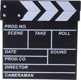 Clipboard - Film Clapper - Film Director Clipboard - Clapper Board - Director Clapper Board - Party Decoration - Shoot - Video - 20 x 20 cm