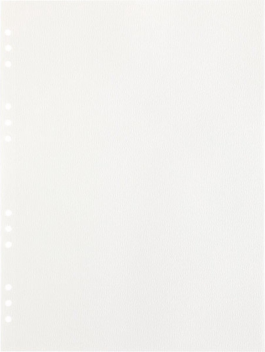 Aquarelpapier - Off White - A3 - 200 grams - Perforatiegaten - Afscheurrand - MyArtBook - 10 vellen