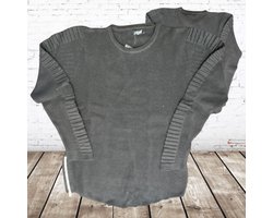 Stoere grijze herentrui -Violento-L-Herentrui