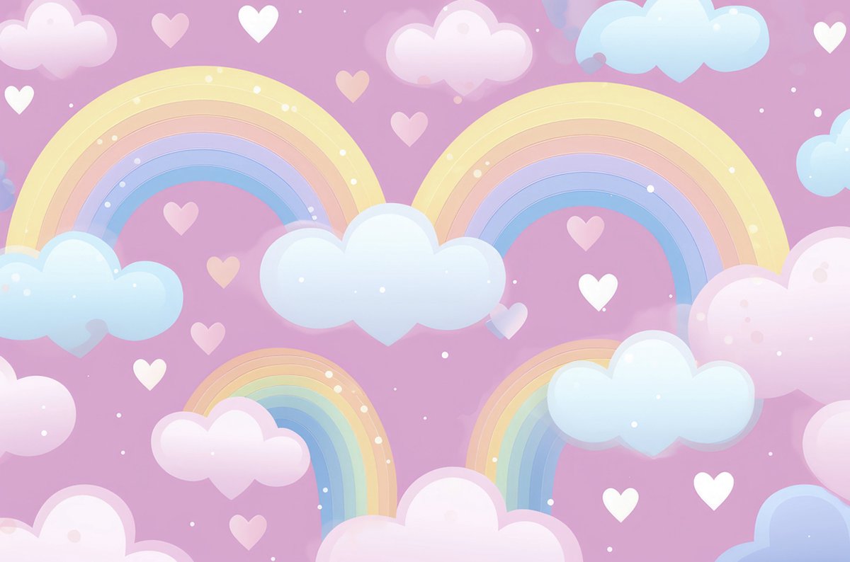 Regenboog Poster - Kinder - Baby - Kinderkamer - Kleuter - Rainbow - Woondecoratie - posters - formaat 50x70cm - S628