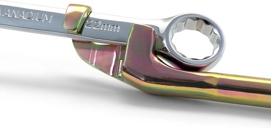 Draper Ringsleutel - Metrische Omkeerbare Ratelsleutel, 10 Mm, Blauw