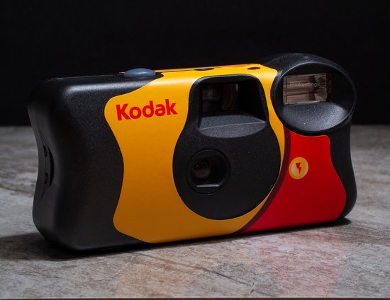 Kodak Appareil Photo Jetable Daylight SUC 27+12 Jaune