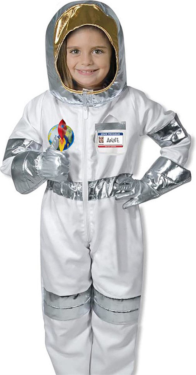 Joya Kids® Verkleedset met astronautenkostuum | Astronaut Pak Kinderen | Verkleed verjaardag Jongen | Verkleedpak Space | — afbeelding 5