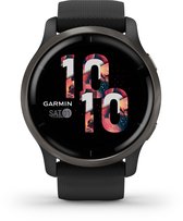 Garmin Venu 2 - Smartwatch voor heren met Stappenteller - 10 dagen batterij - 45 mm - Zwart