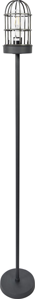 Urban Interiors Barn Vloerlamp Zwart - Metalen kooi - Ø12