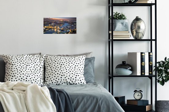Affiche Sunrise - Londres - Skyline - 40x20 cm