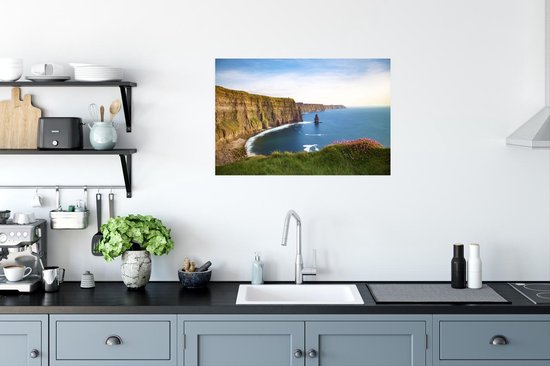 Kliffer of Moher en Irlande papier affiche 60x40 cm - Tirage photo sur Poster (décoration murale salon / chambre) / Poster Europe