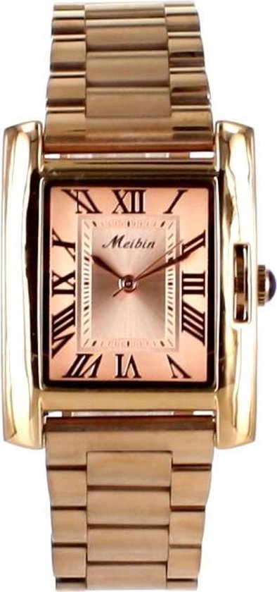 Longbo – Meibin – Dames Horloge – Rosé/Rosé – Ø 30mm (Productvideo)