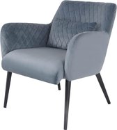 Fauteuil Rose met armleuningen Velvet