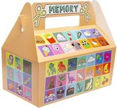 24 stuks Menubox Memory spel Traktatie doos kinderfeestje 22 x 12 x 9 CM