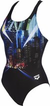 Arena - W City Lights v Back one piece - Badpak Maat 38