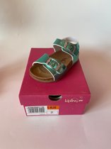 Kipling - Meisjes - Kinderschoenen - Sandalen - Leder - Groen - Maat 21