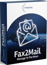 Fax2Mail licentie - fax versturen en ontvangen via uw e-mail - licentie voor 2 jaar