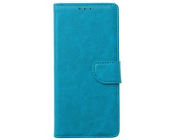 BixB Samsung A42 5G hoesje - Samsung Galaxy A42 5G hoesje - Book Case Wallet - Turquoise