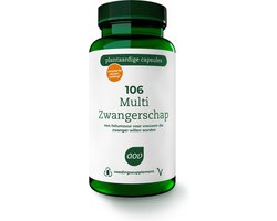 AOV 106 Multi Zwangerschap - 60 vegacaps - Multivitaminen - Voedingssupplement - 60 stuks