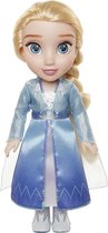 Jakks - Disney Frozen II - Elsa-pop - Pop met originele ijsblauwe outfit