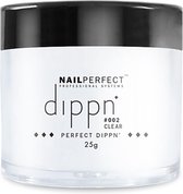 Dip poeder voor nagels - Dippn Nailperfect - 002  Clear  - 25gr
