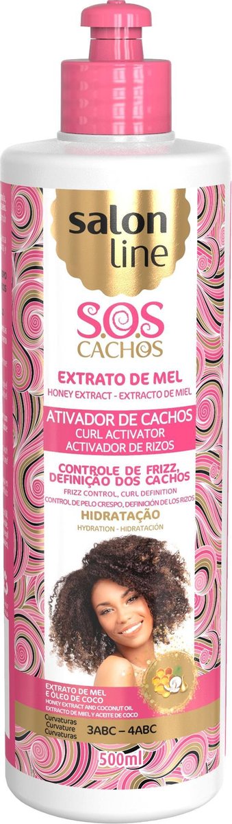 Salon Line Sos Curls Honey Curl Activator 500ml Bol Com