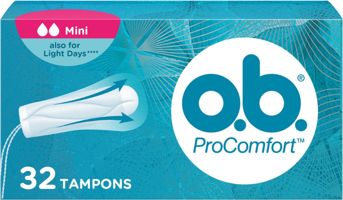 Goedkoopste OB Tampons ProComfort Mini 32 stuks