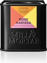Mill & Mortar - Bio kruidenmix - Rose Harissa / Noord-Afrikaanse chili rub