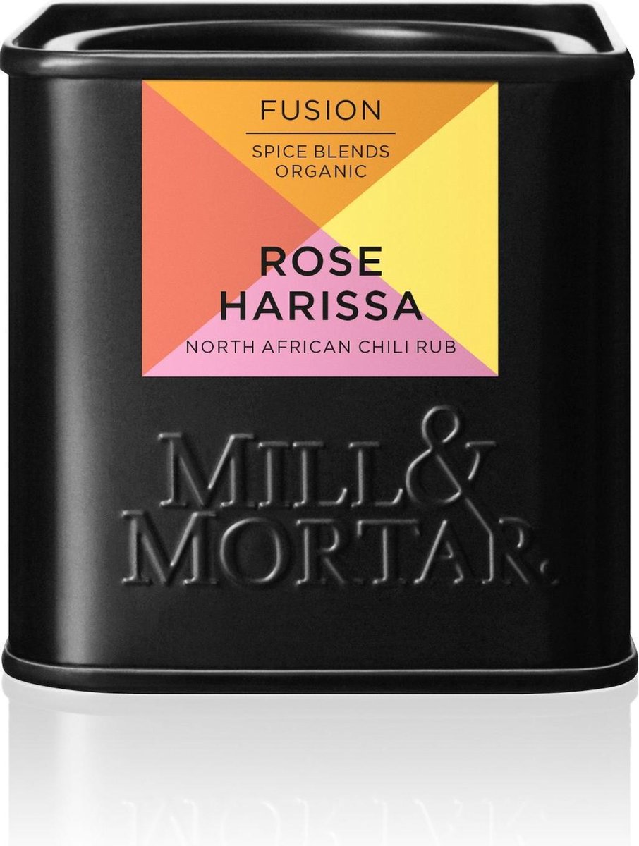 Goedkoopste Mill & Mortar - Bio kruidenmix - Rose Harissa / Noord-Afrikaanse chili rub