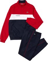 Lacoste Sport Trainingspak Trainingspak - Maat XS  - Mannen - rood/navy/wit