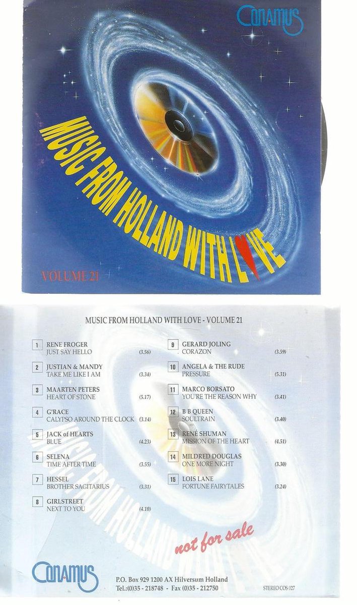 MUSIC FROM HOLLAND WITH LOVE