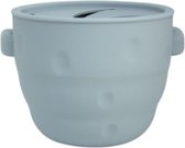 BUBBELOO™ SNACK CUP (BLUE)|INKLAPBARE SNACKBEKER|BPAVRIJ|INKLAPBAAR|FTALAATVRIJ|SILICONEN|BABY| PEUTER|ONDERWEG