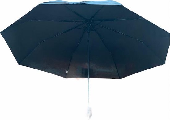 Paraplu - 89cm - zwart - windproof