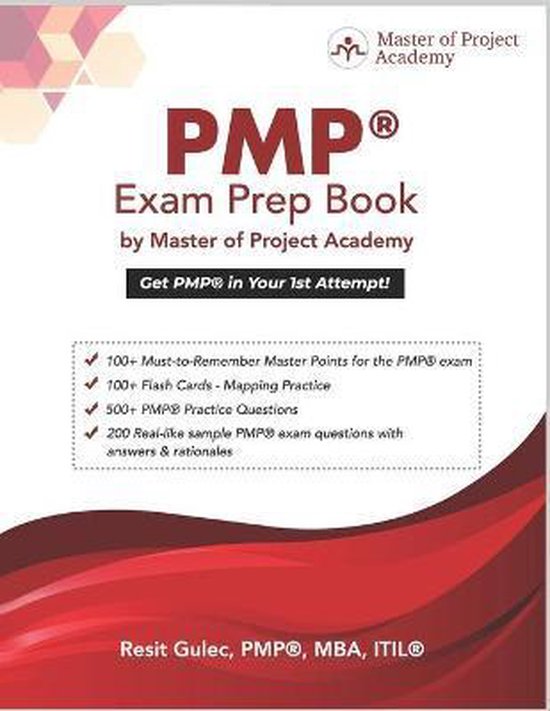 PMP(R) Exam Prep Book by Master of Project Academy - cover