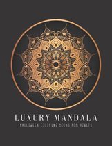 Luxury Halloween Mandala Coloring Books For Adults