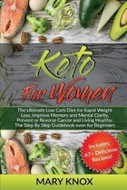 Keto for Women: The Ultimate Low Carb Diet for Rapid Weight Loss, Improve Memory and Mental Clarity, Prevent or Reverse Cancer and Living Healthy