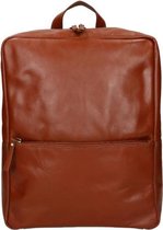 Florence Laptoptas / Werktas / Aktetas Dames - Vintage - 14 inch - Leer - Cognac