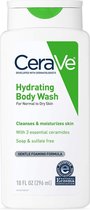 CeraVe lichaamsreiniging voor normaal tot droge huid | Hydraterende lichaamsreiniging met hyaluronzuur | Sulfaat- en geurvrij