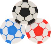 1 stuk gum Voetbal Junior 4 Cm Rubber - Gum | Potlood Gum | Studeren | School | voetbal gummen | sport gum | gummen |