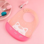 slabbetjes/ Slabbetje met opvangbakje - Verstelbare slabber - Baby slabber - Baby en peuter - Vaatwasserbestendig - BPA vrij - 0 tot 3 jaar