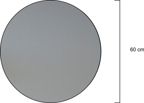 Crosswater Mada Spiegel Met Verlichting - 60x80cm - Horizontaal/verticaal - LED - 2700K Tot 6400k Dimbaar Kiezelvorm