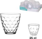 Luxe waterglas - Set van 6 - 25cl