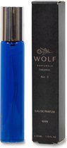 Wolf Parfumeur Travel Collection No.2 - Een gedurfde compositie voor een authentieke en oprechte man - Intens & frisse Eau de parfum - 33 ml - Herenparfum