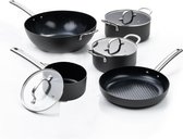 ISENVI Murray Kitchen Master pannenset - RVS grepen