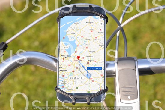 Telefoonhouder Fiets - GSM Houder Fiets - Telefoonhouder Fiets - 360 Graden Draaibaar - Smartphone - Bike Phone Holder - Telefoon Houder - Bike mobile Holder - Merkloos