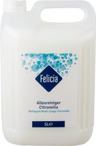 Allesreiniger Citronella Grote Jerrycan 5L Felicia Professioneel