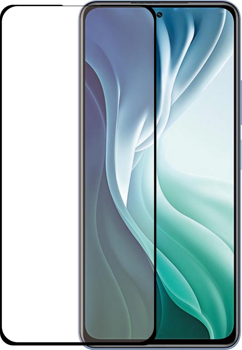 Azuri tempered glass - zwart frame - voor Xiaomi Mi 11i