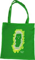 Anha'Lore Designs - Spookje - Handgemaakte exclusieve tote bag - Groen
