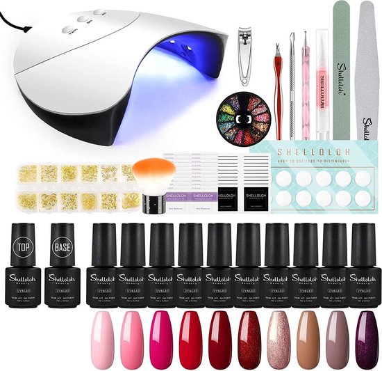 Nagellak Gel Nagels Set | bol.com