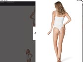Dames Correctie String Body - Body shaper- Correctie Ondergoed - Hoge Kwaliteit - Kleur WIT - Maat L/LX 40/44